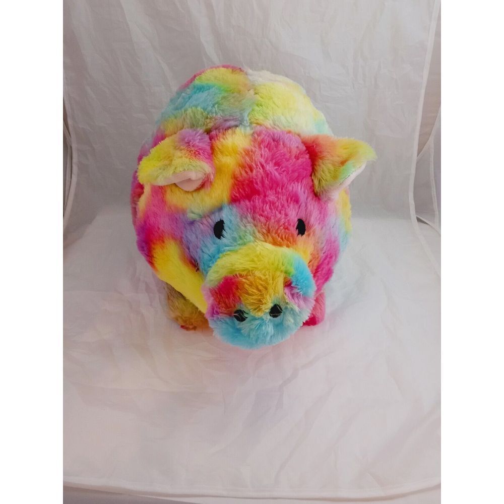 Your Zone Large Rainbow Plush Pig Piggy Bank🐷🐖